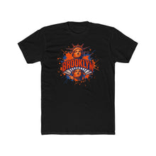 Brooklyn Splash Tee — Orange & Blue Urban Splash