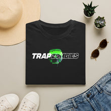 Trap Zombies T-Shirt — Neon Green Skull Tee