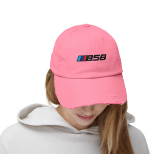 B58 Unisex Distressed Dad hat