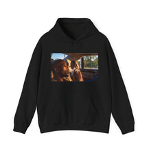 dmx & ox car scene Hoodie — Sunset Drive Portrait Pullover