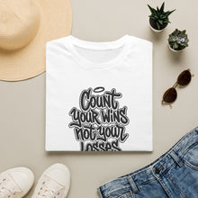 Count Your Wins T-Shirt - Motivational Tee