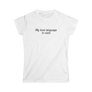 Love Language Ladies Tee