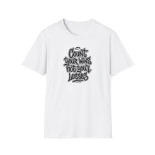 Count Your Wins T-Shirt - Motivational Tee