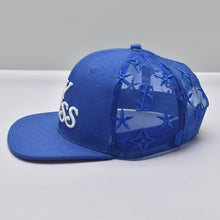 Sayless Monogram Luxury Strapback Baseball Hat Blue