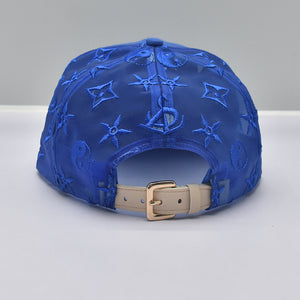 Sayless Monogram Luxury Strapback Baseball Hat Blue