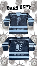 BARS DEPT BLACK/WHITE/ HOCKEY JERSEY