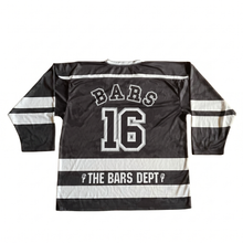 BARS DEPT BLACK/WHITE/ HOCKEY JERSEY