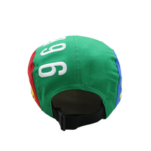 NY 96 SPORT 5 PANEL CAMPER GREEN/YELLOW/BLUE/RED HAT