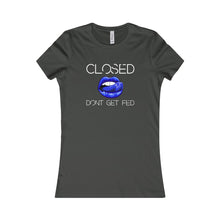 Closed mouth blue Women's Tee - NY Minute