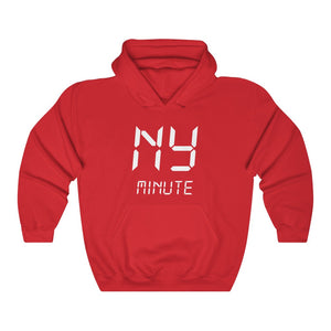 NY Minute Time Unisex Hooded Sweatshirt
