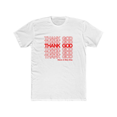 Thank God Men's Cotton Crew Tee - NY Minute