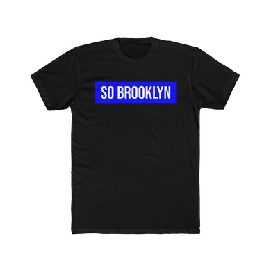 So Bk Blue Men's Cotton Crew Tee - NY Minute