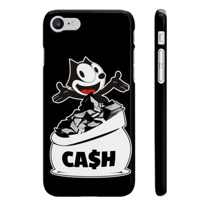 Cash Cat Slim Phone Cases - NY Minute