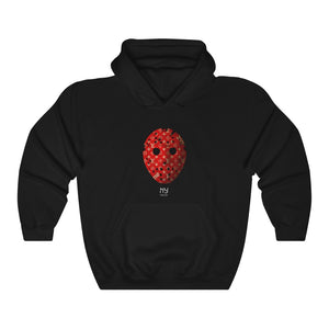 Mozzy Red Mask Hoodie