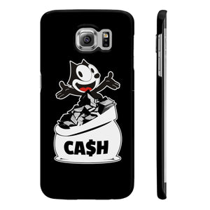 Cash Cat Slim Phone Cases - NY Minute
