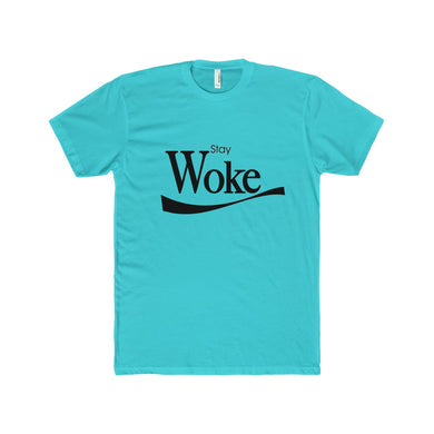 Stay Woke blk Men's Tee - NY Minute