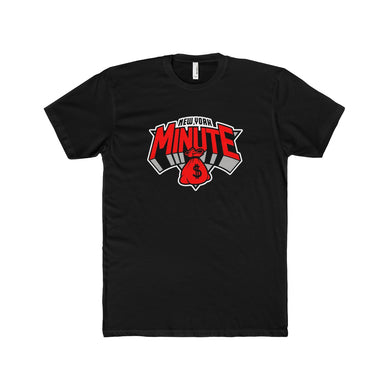 NYM money bag red logo Tee - NY Minute