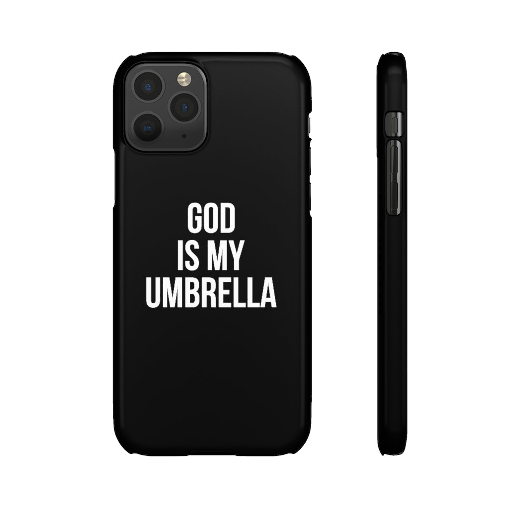 God umbrella Phone Snap Cases