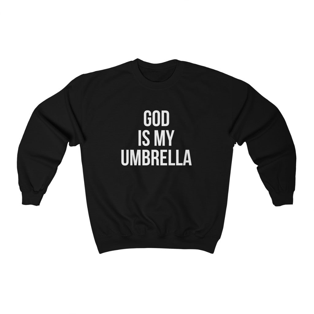GOD Umbrella Unisex Crewneck Sweatshirt